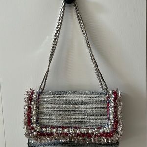 Zara multi color handbag